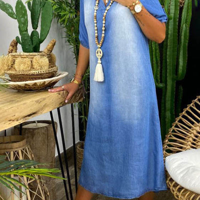 Marta™ | Abito in denim leggero