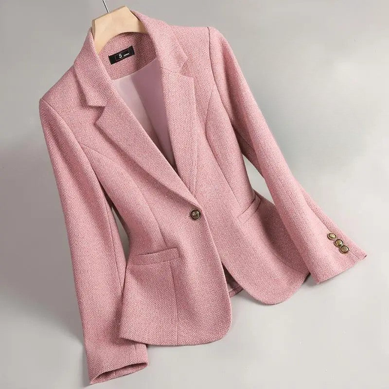 Clarissa™ | Blazer in tweed a spina di pesce
