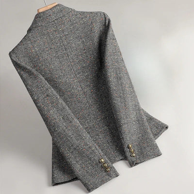 Clarissa™ | Blazer in tweed a spina di pesce